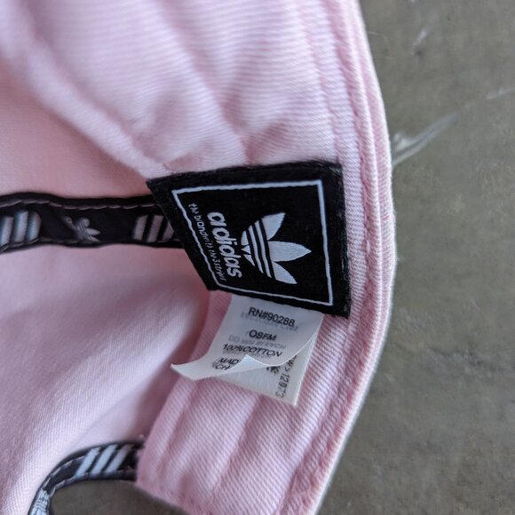 Slideback Hat Pink OSFM Adjustable Embroidered Vented Holes - Picture 4 of 6